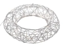 Leuchtkranz, 40 LED, Gold Metall, "Germany", Handgefertigt -VIDAXL Store 5a4b80a0 96d3 4c1c a9f0 346bd307951c 1