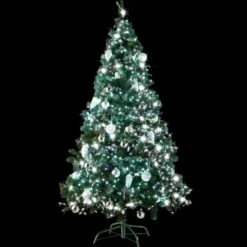 Tectake Künstlicher Weihnachtsbaum Naturgetreu Mit Metallständer - 180 Cm, 705 Spitzen Und Zapfen Grün - 402822 -VIDAXL Store 5a6c9e91 ec82 4f91 91b9 891dbb0f593f