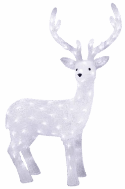 Tarrington House Rentier, Aluminium/ PVC, 70 X 30 X 120 Cm, 150 LED, 7.2 W, Kaltweiß -VIDAXL Store 5cadd276 48b5 40fe bd67 af9addea4086 2