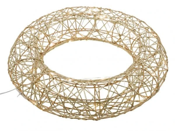 Naturkranz Mit Zapfen Und Sternen, Rot, Glitzer, ø 35 Cm, Höhe: 7 Cm, Handgefertigt, *Germany* 7 Naturkranz Mit Zapfen Und Sternen, Rot, Glitzer, ø 35 Cm, Höhe: 7 Cm, Handgefertigt, *Germany* – Bild 7