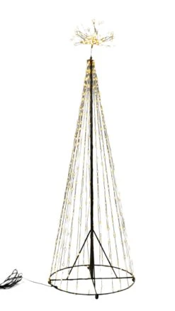 Tarrignton House LED-Rattanpyramide, 3 Größe (S,M,L), 90 LED -VIDAXL Store 602b4f6a bf8a 4a1f 82d6 60ced16c435f