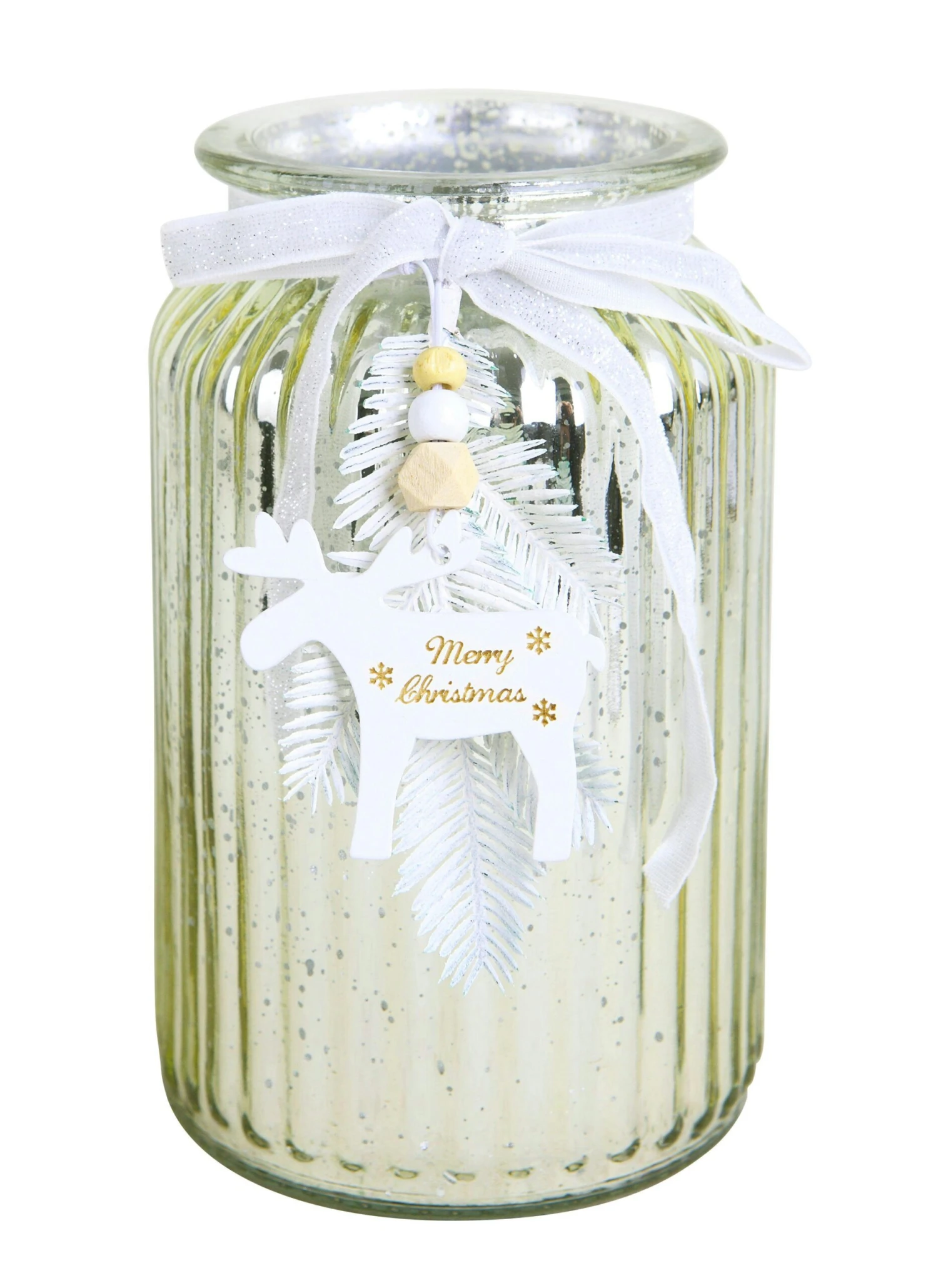 Tarrington House Windlicht, Glas/ Holz, 11 X 11 X 18 Cm, Silbernen Sprenkeln Und Hängende Rentier, Gold 1 Tarrington House Windlicht, Glas/ Holz, 11 X 11 X 18 Cm, Silbernen Sprenkeln Und Hängende Rentier, Gold