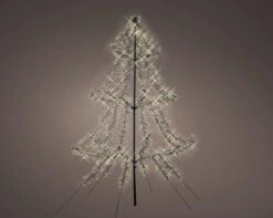 LED Lichterweihnachtsbaum, Metall, 200 Cm, 1200 Funkelnde LEDs, 8-Stunden-Timer, Warmweiß -VIDAXL Store 6d165d09 943d 4a16 91f9 f88f1715b5e2
