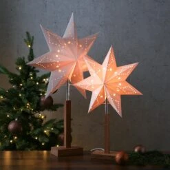 Papierstern Lisa Weihnachtsstern Leuchtstern H: 68cm E14 Fassung Inkl.Kabel Weiß -VIDAXL Store 6ec5baf6 2430 41c1 8174 a49a2589a256