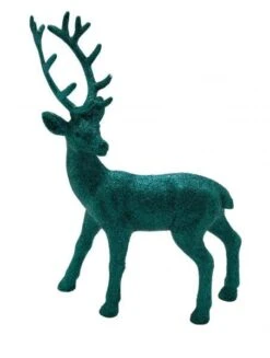 NEU Hirsch, Silber / Glitzer, 31,5 X 20 X 7 Cm, "Germany", Handgefertigt -VIDAXL Store 6ec917c9 1424 40e3 97a7 909d026f1779 4