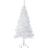 Tectake Künstlicher Weihnachtsbaum Naturgetreu Mit Metallständer - 150 Cm, 310 Spitzen Weiss - 402818