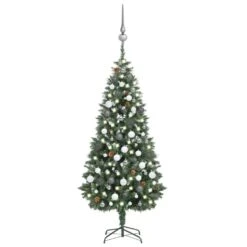 VIDAXL Künstlicher Weihnachtsbaum Mit LEDs Kugeln & Zapfen 180 Cm -VIDAXL Store 7140cf9d 8ae7 405c 8694 6fd991db03c9 1