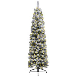 Tarrington House Weihnachtsbaum, Metall/PVC, 165 X Ø 106 Cm, 100 LED, Grün -VIDAXL Store 723fbdb3 4987 43e7 bcec c3c5e22a8ea7