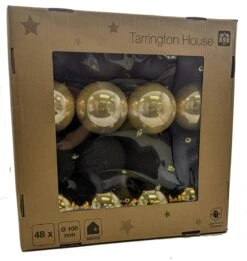 Tarrington House Kugeln Frosted Wonderland, Kunststoff, Ø 10 Cm, Glänzend, Matt Und Glitzernd, 48 Tlg. -VIDAXL Store 72c22fdc 809d 47f3 9688 81f70ee63ec7 2