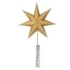 Baumspitze Papierstern Isa Tannenbaumspitze H: 33cm Weihnachtsdeko Gold