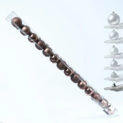 Christbaumkugel Weihnachtskugel Bruchfest Glänzend Matt Glitzernd Braun 14 Stk -VIDAXL Store 7ad5c4b3 436c 4daf 98e3 cd5f2e2b756e