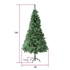 Tectake Künstlicher Weihnachtsbaum Naturgetreu Mit Metallständer - 180 Cm, 533 Spitzen Grün - 402820 -VIDAXL Store 7e32fb1a 9b1c 42c6 a8b4 63f56e3db679