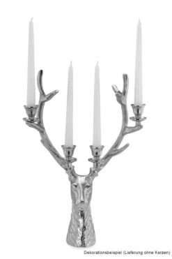 Teelichthalter Rentier, Weiß, Klein -VIDAXL Store 7f93b255 a870 4607 ab98 391bd0650464 1