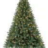 Tarrington House Weihnachtsbaum, Metall/PVC, 165 X Ø 106 Cm, 100 LED, Grün