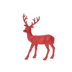 Tarrington House Rentier, Kunststoff, 31 X 15 X 45 Cm, Glitter Und Pailletten, Freistehend, Pfirsich -VIDAXL Store 8175ff25 ec14 4204 a9ff c190a4e0f906 2