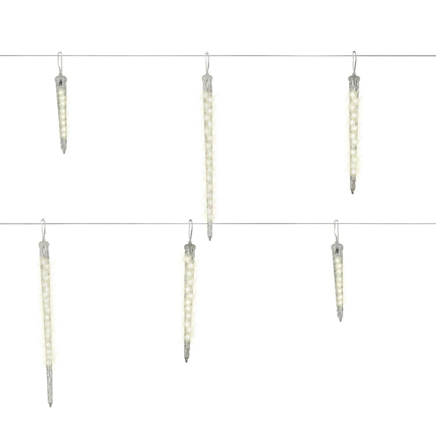 LED Lichterkette 40 Eiszapfen 8 Lauflichtfunktionen Timer Weihnachtsdeko F.Außen 3 LED Lichterkette 40 Eiszapfen 8 Lauflichtfunktionen Timer Weihnachtsdeko F.Außen – Bild 3