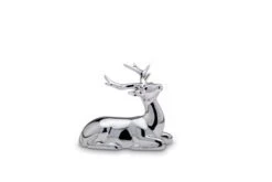 Deko Rentier, Groß, Silberglänzend (14,2 X 6,2 X 25 Cm) -VIDAXL Store 82fce5ab 0d1d 4985 95dd facdf1972c1c 1