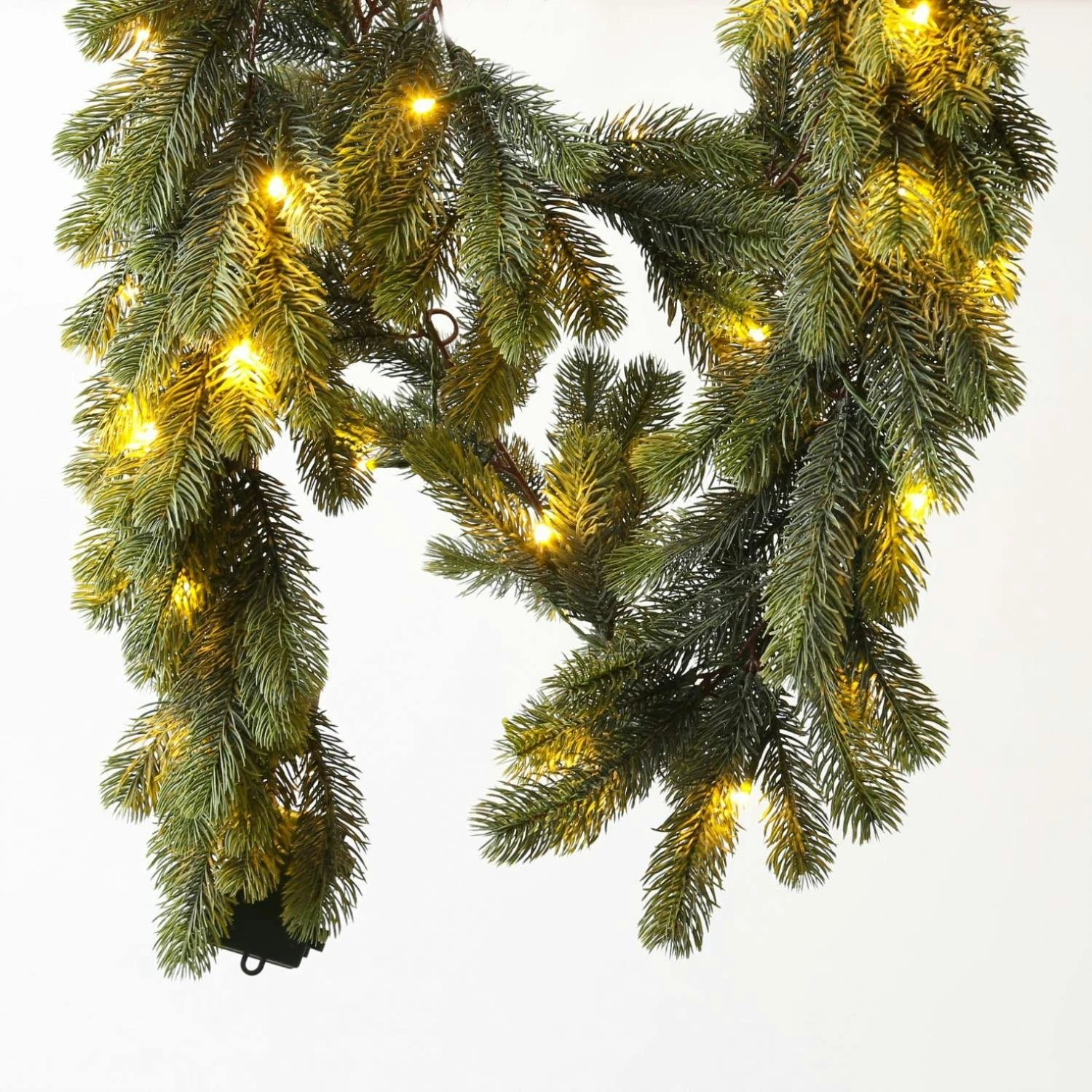 30 LED Weihnachtsgirlande Weihnachtsdeko Türgirlande Tannengirlande Girlande 2 30 LED Weihnachtsgirlande Weihnachtsdeko Türgirlande Tannengirlande Girlande – Bild 2