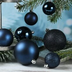 Christbaumkugel Weihnachtskugel Bruchfest Glänzend Matt Glitzernd Blau 26St. -VIDAXL Store 88047e2e 085a 4ed5 9465 ed22c6b91a8c