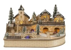 LED Weihnachtsdorf Weihnachtsstadt Winterdorf Winterlandschaft Beleuchtet -VIDAXL Store 88ce3975 1a0b 4bde be8d 028029fd7277