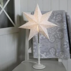 Papierstern Weihnachtsstern Romantic Stehend 7-zackig D: 35cm E14 Mit Kabel Weiß 13 Papierstern Weihnachtsstern Romantic Stehend 7-zackig D: 35cm E14 Mit Kabel Weiß -VIDAXL Store 8b601ce2 1a4a 4cdd a55b 130b1c85fcb1