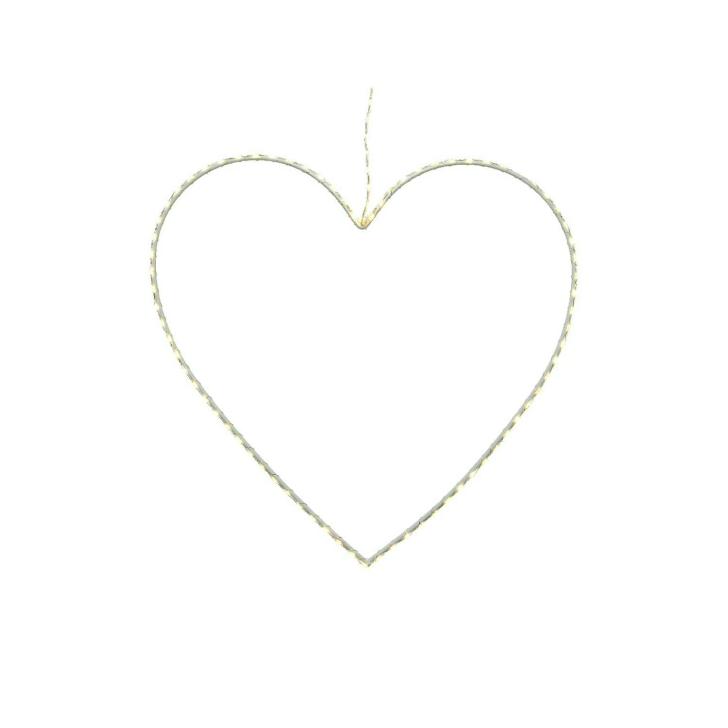 LED Herz Metallherz Mit Drahtlichterkette 120LED Leuchtherz Hängend D: 38cm 1 LED Herz Metallherz Mit Drahtlichterkette 120LED Leuchtherz Hängend D: 38cm