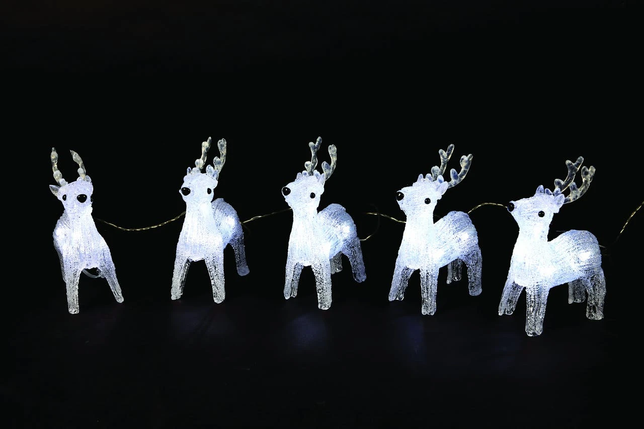 Tarrington House LED-Acryl Rentier, 70 X 25 X 102 Cm, 136 LED, 10 W, Kaltweiß 2 Tarrington House LED-Acryl Rentier, 70 X 25 X 102 Cm, 136 LED, 10 W, Kaltweiß – Bild 2
