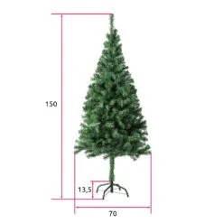 Tectake Künstlicher Weihnachtsbaum Naturgetreu Mit Metallständer - 150 Cm, 310 Spitzen Grün - 402817 -VIDAXL Store 8e2efec0 a32a 4d21 97f2 86545ae88a45