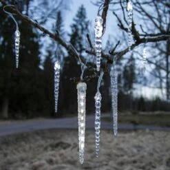 LED Lichterkette 24 Eiszapfen 8 Lauflichtfunktionen L: 7m Weihnachtsdeko F.Außen -VIDAXL Store 904c7fc4 2dc4 43af 80ca 37e1eab8d994