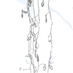 LED Drahtlichterkette Lichterbündel Diamonds Lichterregen 160 LED Für Außen