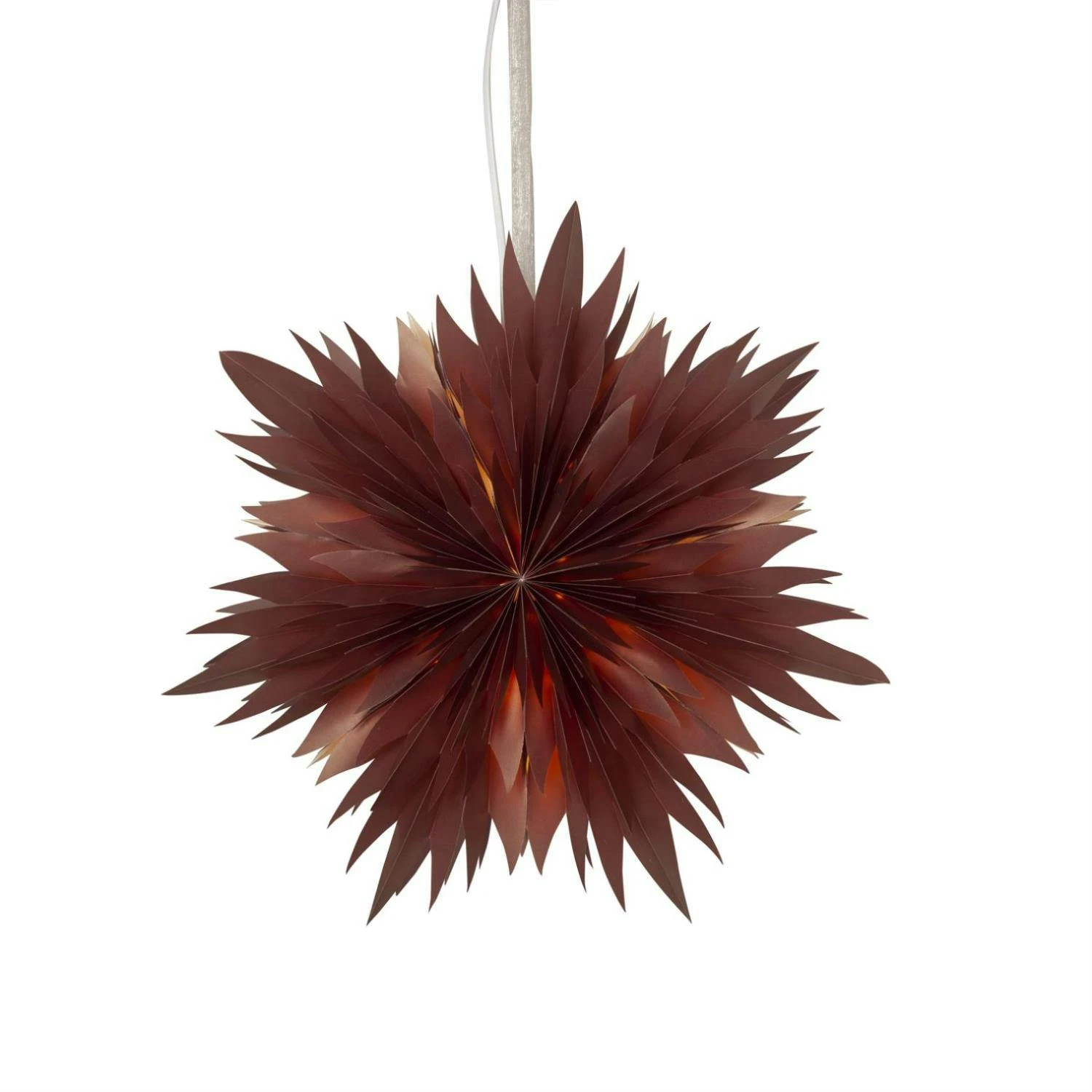 Papierstern Classic Leuchtstern Weihnachtsstern Faltstern 45cm Mit Kabel Weiß 3 Papierstern Classic Leuchtstern Weihnachtsstern Faltstern 45cm Mit Kabel Weiß – Bild 3