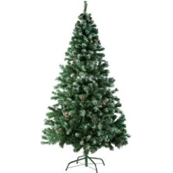 Tectake Künstlicher Weihnachtsbaum Naturgetreu Mit Metallständer - 150 Cm, 310 Spitzen Grün - 402817 -VIDAXL Store 94634769 96a9 482f bb44 679cd2f2cb2d 1