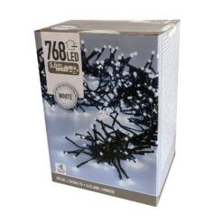 LED Cluster-Lichterkette 768 LED-Lichter / 5,6m / Kaltweiß / In- & Outdoor -VIDAXL Store 94b204e1 7b6f 4f7b aee2 c41b73e892b4