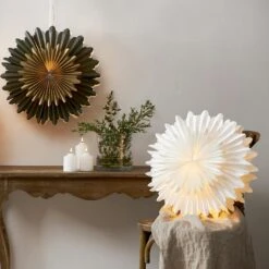 Papierstern Crystal Weihnachtsstern Faltstern D: 50cm 2-lagig Dekostern Grün 12 Papierstern Crystal Weihnachtsstern Faltstern D: 50cm 2-lagig Dekostern Grün -VIDAXL Store 97f4d1f4 0b88 4fee 8011 9dfe26574b3b