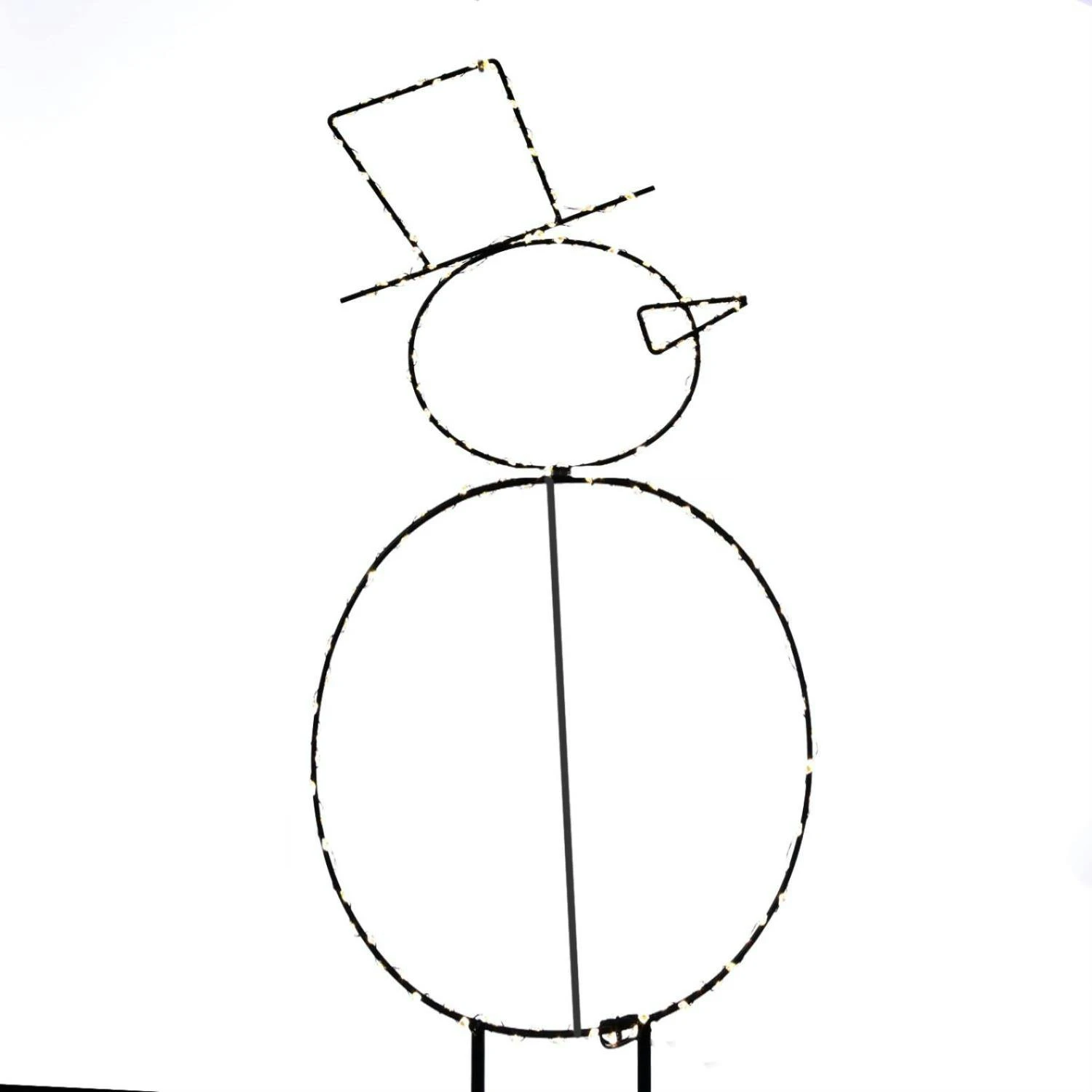 LED Gartenstecker Stern Silhouette 275LED H: 58cm Weihnachtsdeko Gartendeko 5 LED Gartenstecker Stern Silhouette 275LED H: 58cm Weihnachtsdeko Gartendeko – Bild 5