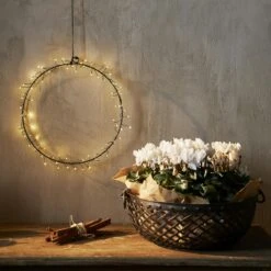 LED Kranz Draht Türkranz Wandkranz Leuchtkranz Dekokranz 80LED D: 30cm Batterie -VIDAXL Store 9d2294e5 9757 4518 80ee 11ccb16a0eff