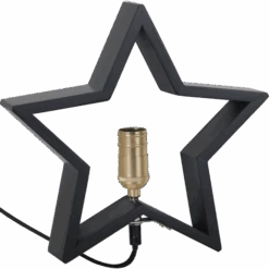 Wichtel RON Dekofigur Graue Biegbare Mütze Schwarze Sterne Weihnachten H: 31cm -VIDAXL Store 9dc8907c dfa0 45d5 8d74 992095afc664 6