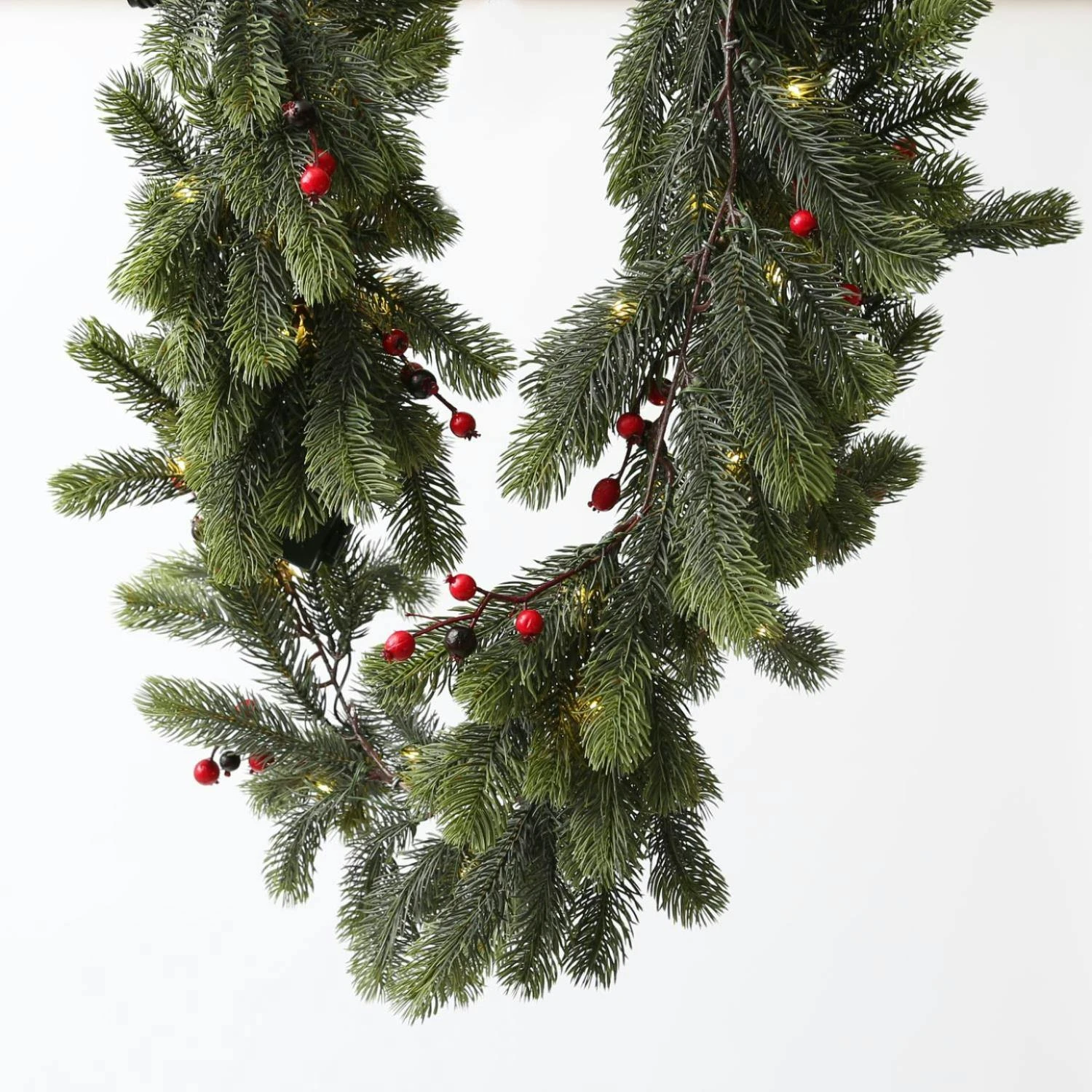 30 LED Weihnachtsgirlande Weihnachtsdeko Türgirlande Tannengirlande Girlande 4 30 LED Weihnachtsgirlande Weihnachtsdeko Türgirlande Tannengirlande Girlande – Bild 4