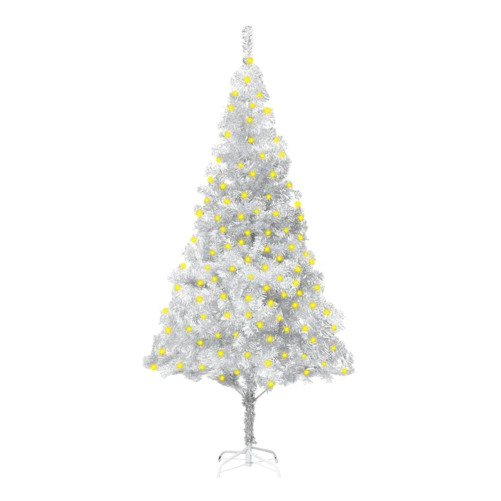 VIDAXL Künstlicher Weihnachtsbaum Mit LEDs & Ständer Grün 180 Cm PET 5 VIDAXL Künstlicher Weihnachtsbaum Mit LEDs & Ständer Grün 180 Cm PET – Bild 5