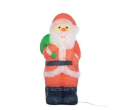 Tarrington House Acryl Weihnachtsmann, Acryl/ Kupfer, 22 X 17 X 49 Cm, 60 LED, 3.6 W