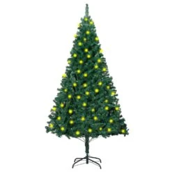 VIDAXL Künstlicher Weihnachtsbaum Mit LEDs & Dicken Zweigen Weiß 120cm -VIDAXL Store ad69df11 6dc6 4657 bdca 401780404c00 3