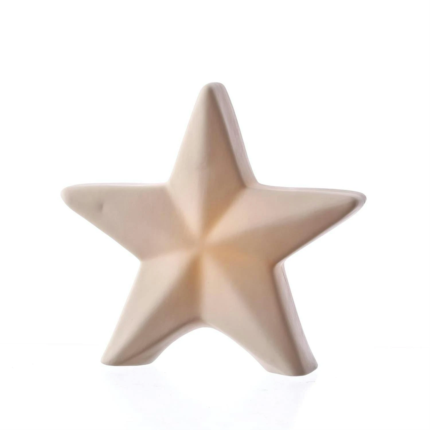 LED Papierstern Leuchtstern Standstern 7-zackig H: 75cm Timer Batterie Gold 4 LED Papierstern Leuchtstern Standstern 7-zackig H: 75cm Timer Batterie Gold – Bild 4