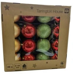 Tarrington House Kugeln Coming Home, Kunststoff, Ø 15 Cm, Glänzend, Matt Und Glitzernd, 9 Tlg. -VIDAXL Store b52a38b0 b4d5 4de6 a4e6 13c66566dc2f 2