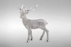 Deko Rentier, Groß, Silberglänzend (15 X 8,8 X 11 Cm) -VIDAXL Store b5a141b1 bdc2 4bf7 af17 aae532697a29