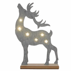 Wichtel ELRIC Dekofigur Filz Schwarz Biegbar Mütze Graue Sterne Weihnachten 31cm -VIDAXL Store b8d37eac 85c8 44de 926f 8ada4f9e32dc 1