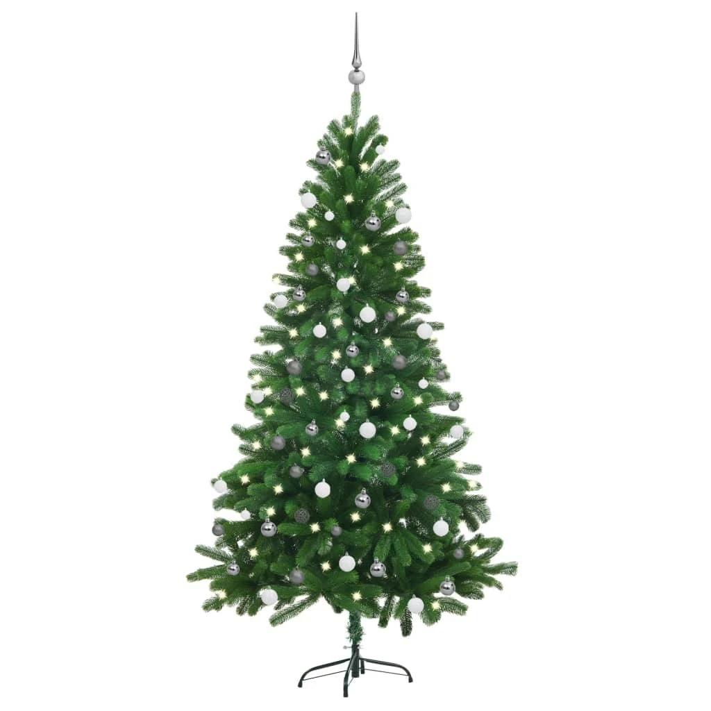 VIDAXL Künstlicher Weihnachtsbaum Kopfüber Mit LEDs Grün 180 Cm 5 VIDAXL Künstlicher Weihnachtsbaum Kopfüber Mit LEDs Grün 180 Cm – Bild 5