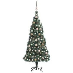 VIDAXL Künstlicher Weihnachtsbaum LEDs & Kugeln Grün 180 Cm PVC & PE 11 VIDAXL Künstlicher Weihnachtsbaum LEDs & Kugeln Grün 180 Cm PVC & PE -VIDAXL Store ba59549a e28d 4690 986d 6822e293e95a 3