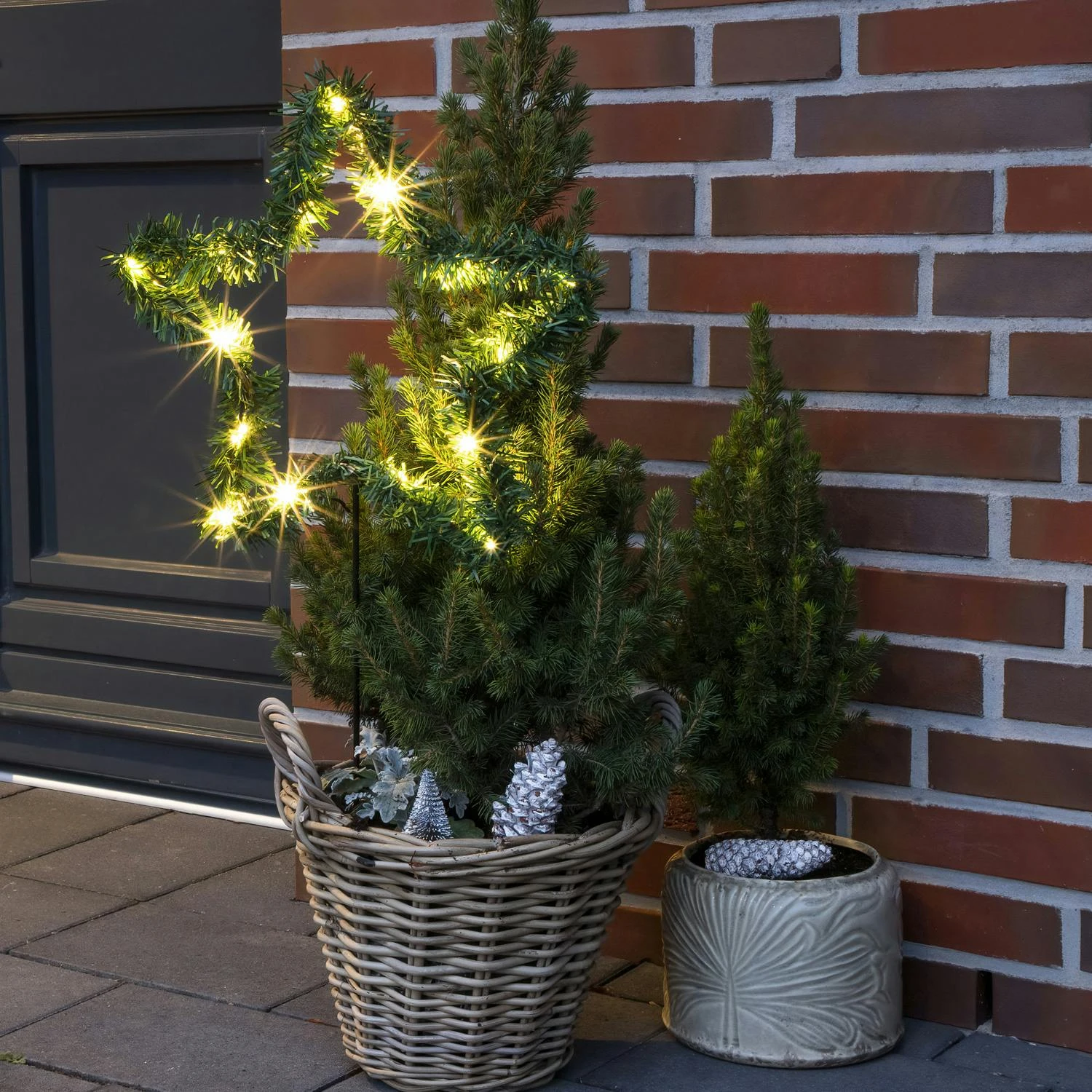 LED Gartenstecker Stern Leuchtstern Lichterstern H: 70cm Weihnachtsdeko F. Außen 7 LED Gartenstecker Stern Leuchtstern Lichterstern H: 70cm Weihnachtsdeko F. Außen – Bild 7