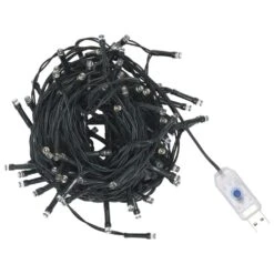 VIDAXL Künstlicher Weihnachtsbaum Schmal LEDs Ständer Grün 240 Cm PVC -VIDAXL Store c072debe 8e0e 443d 93c5 46bb61a71f58