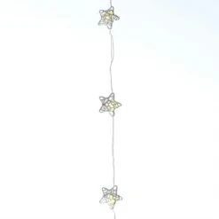 LED Draht Lichterkette Kugeln 20 Leuchtende Bälle Eisglas Batteriebetrieb L:1,8m -VIDAXL Store c09882c5 4f2a 4d81 913d 56def3698d18